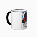 Comics Industry for Obama Ringer Mug