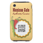 comida del mexicano de la plantilla del caso del i tough iPhone 3 funda