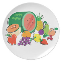 Comida para Thought_Totally Fruity_Cornucopia Plato De Comida