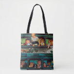 Coming and Going by Norman Rockwell Tote Bag