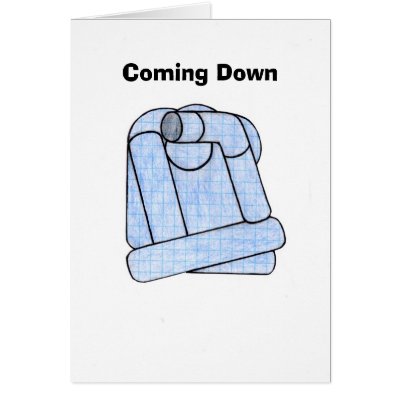 Coming Down Greeting Card by 194613mo