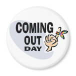 Coming Out Day Fridge Magnets