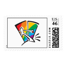 Coming Out Postage Stamp