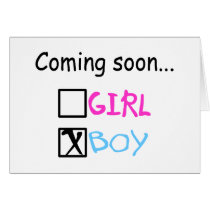 Coming Soon, Boy Cards