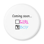 Coming Soon...(Boy) magnets