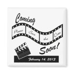 Coming Soon - Film Strip Save the Date magnets