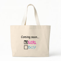 Coming Soon... (Girl) Tote Bag