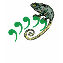 Comma Chameleon t-shirts by tom_in_bama64 Comma Chameleon t-shirts