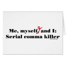 Comma Killer Card