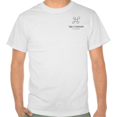 Command O Tee Shirts by LoveandBones