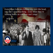 Commander and Chief with First Lady posters
