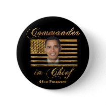 Commander in Chief, Barack Obama buttons