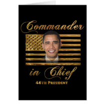 Commander in Chief, Barack Obama Cards