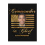 Commander in Chief, Barack Obama Postcard
