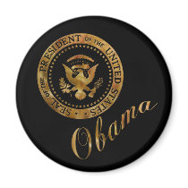 Commander in Chief, President Barack Obama Magnet