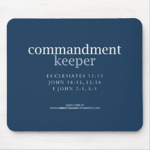 Commandment Keeper Mousepad