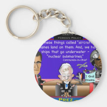 Commando-in-Chief Key Chains