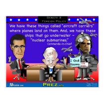 Commando-in-Chief postcards