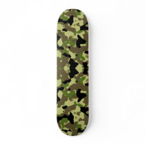 Commando Khaki Camoflage Skateboard