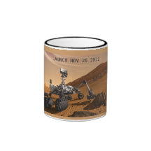 Commemorating Launch Of Curiosity Mars Rover Mug