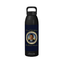 Commemorative President Barack Obama Re-Election Reusable Water Bottles