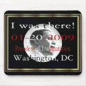 Commemorative President Obama Inauguration mousepads