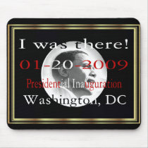 Commemorative President Obama Inauguration mousepads