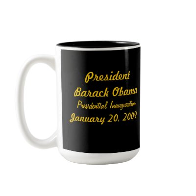 Commemorative President Obama Inauguration Coffee Mug by obama_inauguration