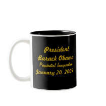 Commemorative President Obama Inauguration Coffee Mug