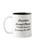 Commemorative President Obama Inauguration Coffee Mug