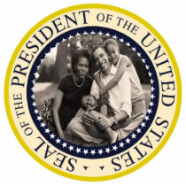 Commemorative President Obama Inauguration photo sculptures