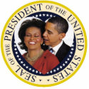 Commemorative President Obama Inauguration photo sculptures