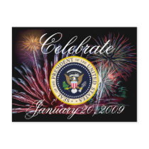 Commemorative President Obama Inauguration postcards