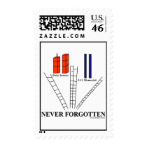 Commemorative Remember 9-11 Never Forgotten Stamp
