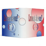 Comment Allez-Vous? French Flag Colors Pop Art binders