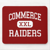 Commerce - Raiders - High - Springfield mousepads by customteamsportswear Commerce - Raiders - High - Springfield mousepads