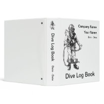 Commercial Dive Log Binder