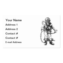 Commercial Diver Business Card