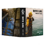 Commercial Diver Log Book Vinyl Binders