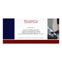 Commercial fishing harbor tuna CUSTOMIZE Full Color Rack Card