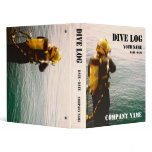 Commercial or Scuba Diving Log Book Vinyl Binders