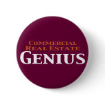 Commercial Real Estate Genius Gifts buttons