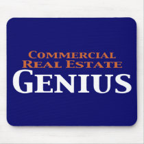 Commercial Real Estate Genius Gifts mousepads by geniusgifts Commercial Real Estate Genius Gifts mousepads