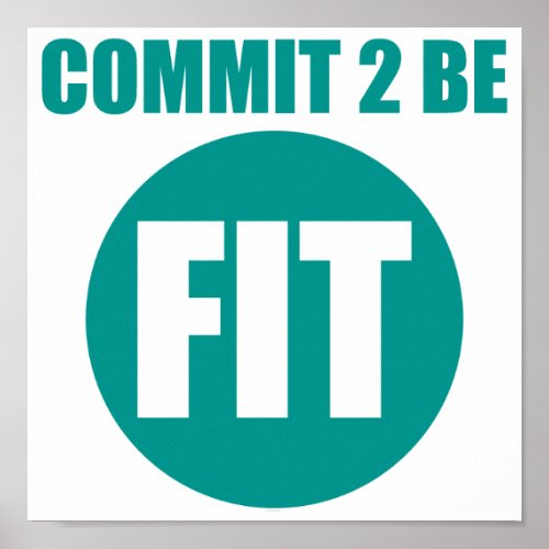 Commit to be Fit | AQUAFRESH Print
