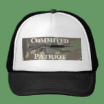 Commited Patriot M16 Trucker Hat - NICE! hats