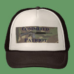 Commited Patriot M16 Trucker Hat - NICE! hats