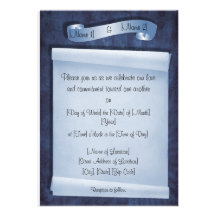 Commitment Ceremony Invitations