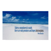 Commitment Motivational Poster
