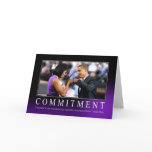 Commitment (Obama Fist Bump) Greeting Card