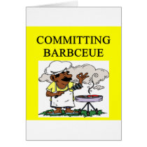 committing barbecue joke cards